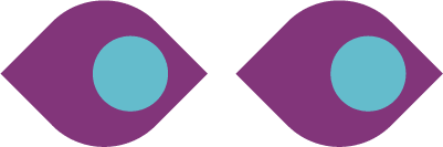 emdr-bei-aengsten-phobien-tics-zwaengen-duebendorf-h-zuerich-irene-held Icon mit 2 farbigen Augen: Visualisiert die EMDR-Therapie bei der Ängsten, Phobien, Tics und Zwängen in Dübendorf, Zürich und in der Nähe