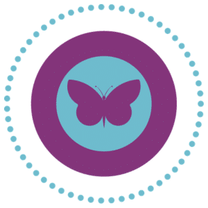 hynpnose-bei-hashimoto-hypnosetherapie-duebendorf-zuerich-irene-held-small Schmetterling-Icon in farbigen Kreisen symbolisiert die die Hypnosetherapie bei Hashimoto in der Praxis für ganzheitliche Ernährungsberatung und Hypnose in Dübendorf, Zürich Stettbach.